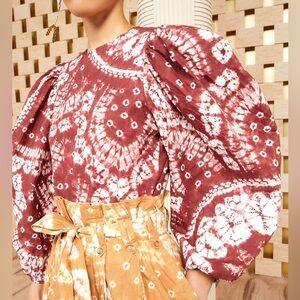 Nwt Eliza Blouse
Syrah Shibori (bought from the realreal)